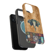 Elephant Tough Cases For Apple iPhone (17, 16, 15, 14, 13, 12, 11, X, SE, 8, 7/ Air, Plus, Pro, Max, Mini, XR, XS), Print in USA