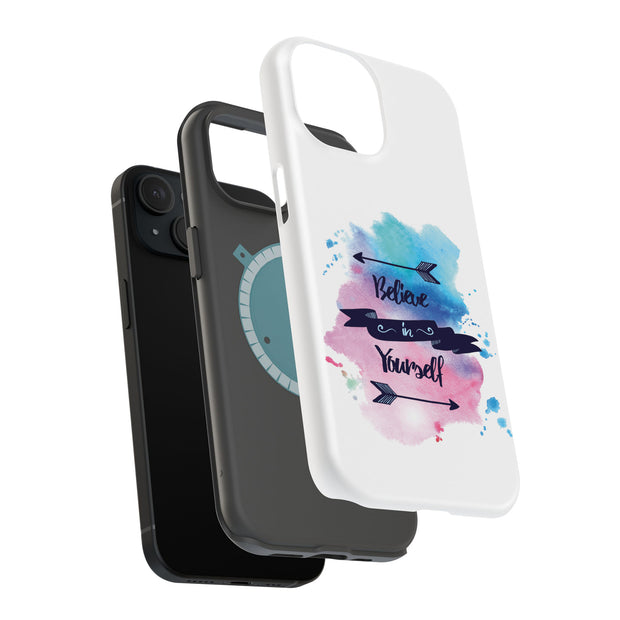 Believe Tough Cases For Apple iPhone (17, 16, 15, 14, 13, 12, 11, X, SE, 8, 7/ Air, Plus, Pro, Max, Mini, XR, XS), Print in USA