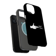 Pew Pew Hand Tough Cases For Apple iPhone (17, 16, 15, 14, 13, 12, 11, X, SE, 8, 7/ Air, Plus, Pro, Max, Mini, XR, XS), Print in USA