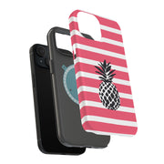 Pineapple 2 Tough Cases For Apple iPhone (17, 16, 15, 14, 13, 12, 11, X, SE, 8, 7/ Air, Plus, Pro, Max, Mini, XR, XS), Print in USA