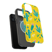 Cactus Forest Tough Cases For Apple iPhone (17, 16, 15, 14, 13, 12, 11, X, SE, 8, 7/ Air, Plus, Pro, Max, Mini, XR, XS), Print in USA