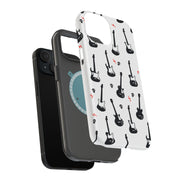 Rock Guitar Tough Cases For Apple iPhone (17, 16, 15, 14, 13, 12, 11, X, SE, 8, 7/ Air, Plus, Pro, Max, Mini, XR, XS), Print in USA