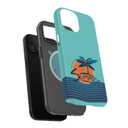 Palm Tree 01 Tough Cases For Apple iPhone (17, 16, 15, 14, 13, 12, 11, X, SE, 8, 7/ Air, Plus, Pro, Max, Mini, XR, XS), Print in USA