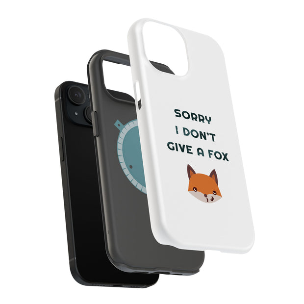 Don't Give Fox Tough Cases For Apple iPhone (17, 16, 15, 14, 13, 12, 11, X, SE, 8, 7/ Air, Plus, Pro, Max, Mini, XR, XS), Print in USA