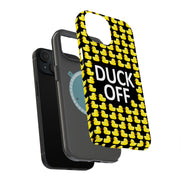 Duck OFF Tough Cases For Apple iPhone (17, 16, 15, 14, 13, 12, 11, X, SE, 8, 7/ Air, Plus, Pro, Max, Mini, XR, XS), Print in USA