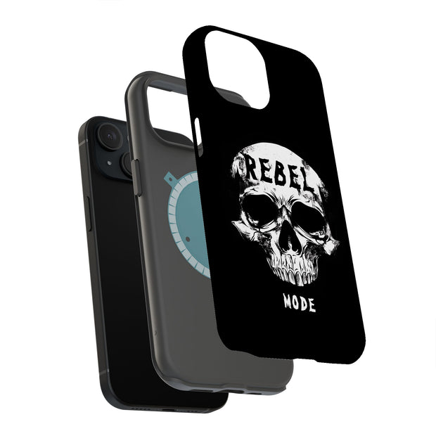 Rebel Skull Tough Cases For Apple iPhone (17, 16, 15, 14, 13, 12, 11, X, SE, 8, 7/ Air, Plus, Pro, Max, Mini, XR, XS), Print in USA
