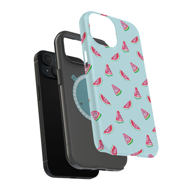 Watermelon 01 Tough Cases For Apple iPhone (17, 16, 15, 14, 13, 12, 11, X, SE, 8, 7/ Air, Plus, Pro, Max, Mini, XR, XS), Print in USA