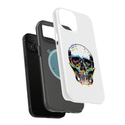 Pixel Skull Tough Cases For Apple iPhone (17, 16, 15, 14, 13, 12, 11, X, SE, 8, 7/ Air, Plus, Pro, Max, Mini, XR, XS), Print in USA