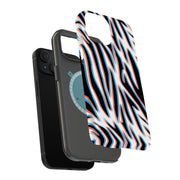 3D Zebra 3 Tough Cases For Apple iPhone (17, 16, 15, 14, 13, 12, 11, X, SE, 8, 7/ Air, Plus, Pro, Max, Mini, XR, XS), Print in USA