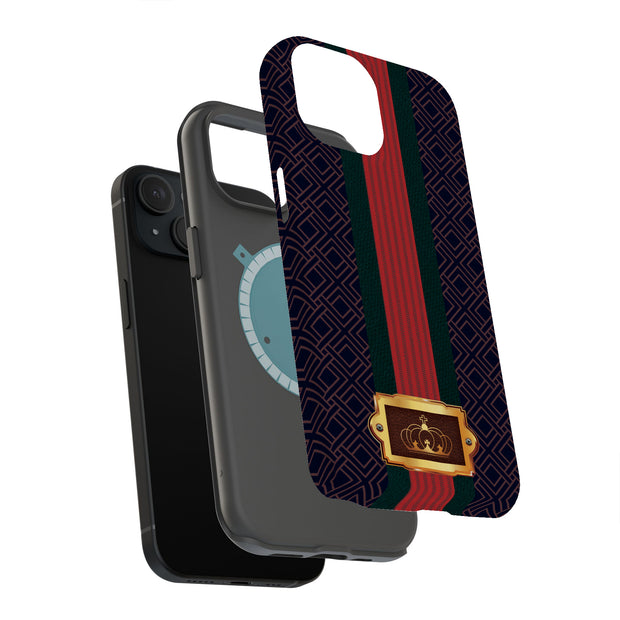 Royal Ribbon Tough Cases For Apple iPhone (17, 16, 15, 14, 13, 12, 11, X, SE, 8, 7/ Air, Plus, Pro, Max, Mini, XR, XS), Print in USA