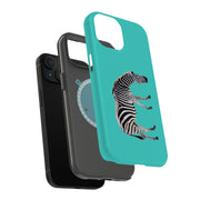 Zebra Photo Tough Cases For Apple iPhone (17, 16, 15, 14, 13, 12, 11, X, SE, 8, 7/ Air, Plus, Pro, Max, Mini, XR, XS), Print in USA