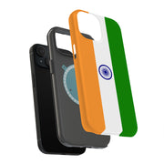 Flag India Tough Cases For Apple iPhone (17, 16, 15, 14, 13, 12, 11, X, SE, 8, 7/ Air, Plus, Pro, Max, Mini, XR, XS), Print in USA