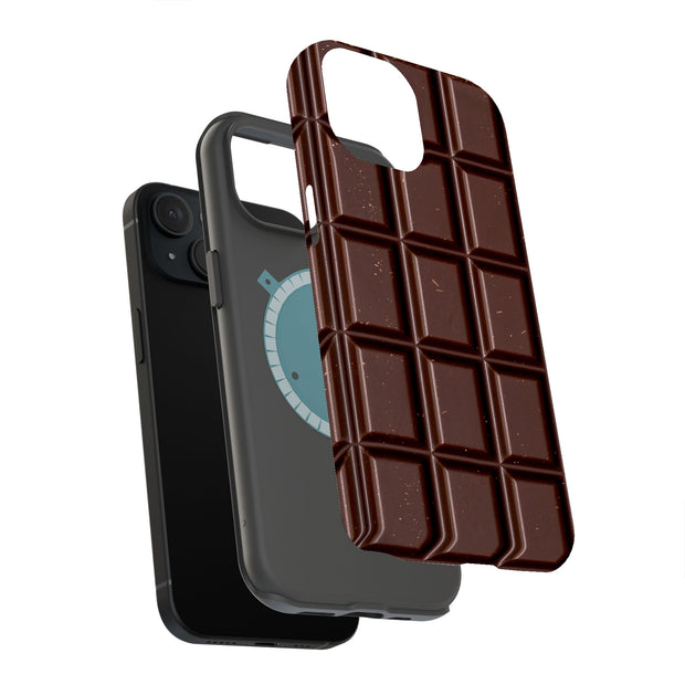 Chocolate Tough Cases For Apple iPhone (17, 16, 15, 14, 13, 12, 11, X, SE, 8, 7/ Air, Plus, Pro, Max, Mini, XR, XS), Print in USA