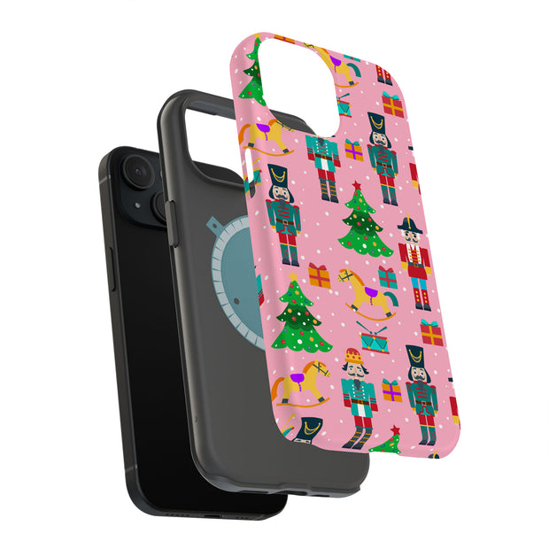 Nutcracker Tough Cases For Apple iPhone (17, 16, 15, 14, 13, 12, 11, X, SE, 8, 7/ Air, Plus, Pro, Max, Mini, XR, XS), Print in USA