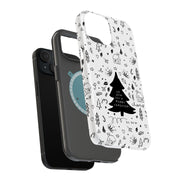 Wish You A Xmas Tough Cases For Apple iPhone (17, 16, 15, 14, 13, 12, 11, X, SE, 8, 7/ Air, Plus, Pro, Max, Mini, XR, XS), Print in USA