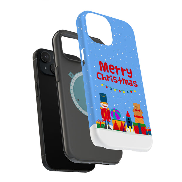 Christmas Toy Tough Cases For Apple iPhone (17, 16, 15, 14, 13, 12, 11, X, SE, 8, 7/ Air, Plus, Pro, Max, Mini, XR, XS), Print in USA