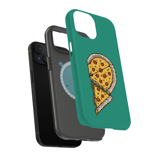 Pizza 2 Tough Cases For Apple iPhone (17, 16, 15, 14, 13, 12, 11, X, SE, 8, 7/ Air, Plus, Pro, Max, Mini, XR, XS), Print in USA
