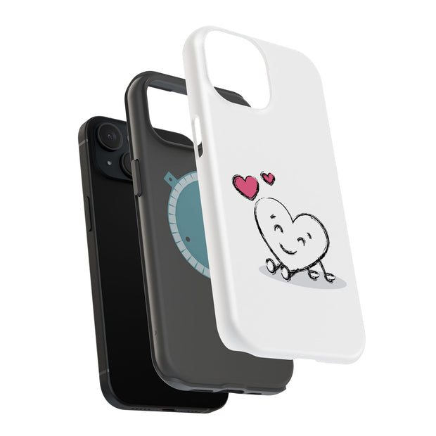 Heart 2 Tough Cases For Apple iPhone (17, 16, 15, 14, 13, 12, 11, X, SE, 8, 7/ Air, Plus, Pro, Max, Mini, XR, XS), Print in USA