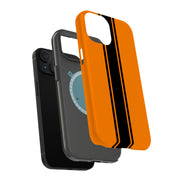 Racing Stripe 3 Tough Cases For Apple iPhone (17, 16, 15, 14, 13, 12, 11, X, SE, 8, 7/ Air, Plus, Pro, Max, Mini, XR, XS), Print in USA