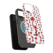 Flamingo One Tough Cases For Apple iPhone (17, 16, 15, 14, 13, 12, 11, X, SE, 8, 7/ Air, Plus, Pro, Max, Mini, XR, XS), Print in USA