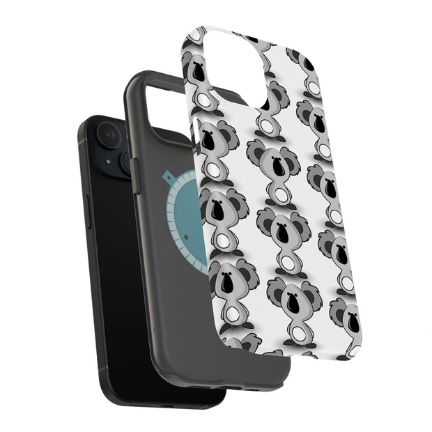 Koala One Tough Cases For Apple iPhone (17, 16, 15, 14, 13, 12, 11, X, SE, 8, 7/ Air, Plus, Pro, Max, Mini, XR, XS), Print in USA