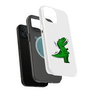 Dinosaur Cute 2 Tough Cases For Apple iPhone (17, 16, 15, 14, 13, 12, 11, X, SE, 8, 7/ Air, Plus, Pro, Max, Mini, XR, XS), Print in USA