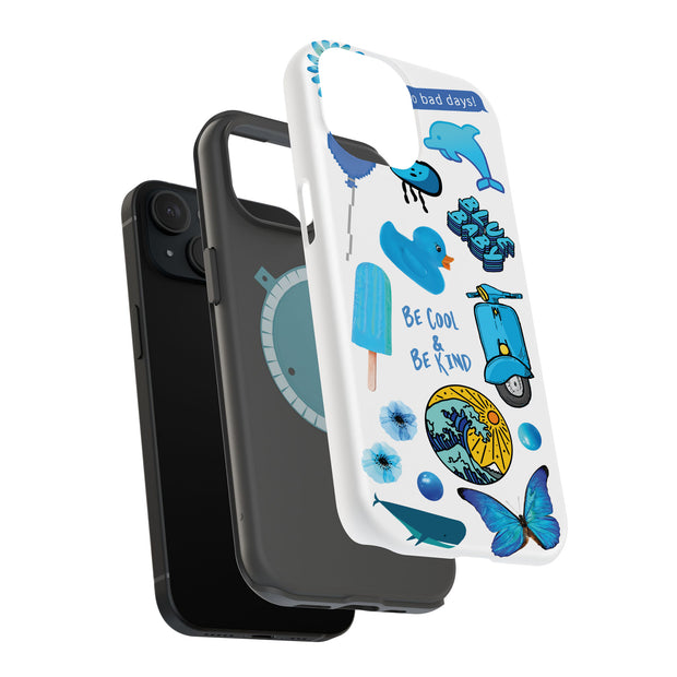 Butterfly Duck Tough Cases For Apple iPhone (17, 16, 15, 14, 13, 12, 11, X, SE, 8, 7/ Air, Plus, Pro, Max, Mini, XR, XS), Print in USA