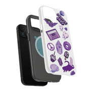 Donut Collage Tough Cases For Apple iPhone (17, 16, 15, 14, 13, 12, 11, X, SE, 8, 7/ Air, Plus, Pro, Max, Mini, XR, XS), Print in USA