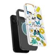 Chill Collage Tough Cases For Apple iPhone (17, 16, 15, 14, 13, 12, 11, X, SE, 8, 7/ Air, Plus, Pro, Max, Mini, XR, XS), Print in USA