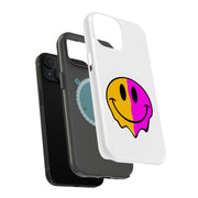 Smiley Face 1 Tough Cases For Apple iPhone (17, 16, 15, 14, 13, 12, 11, X, SE, 8, 7/ Air, Plus, Pro, Max, Mini, XR, XS), Print in USA