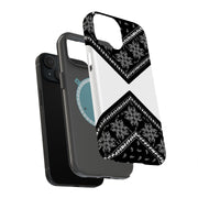Black Bandana 1 Tough Cases For Apple iPhone (17, 16, 15, 14, 13, 12, 11, X, SE, 8, 7/ Air, Plus, Pro, Max, Mini, XR, XS), Print in USA