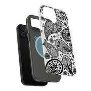 Black Bandana 2 Tough Cases For Apple iPhone (17, 16, 15, 14, 13, 12, 11, X, SE, 8, 7/ Air, Plus, Pro, Max, Mini, XR, XS), Print in USA