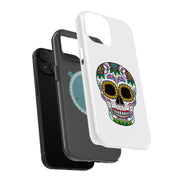 Sugar Skull Tough Cases For Apple iPhone (17, 16, 15, 14, 13, 12, 11, X, SE, 8, 7/ Air, Plus, Pro, Max, Mini, XR, XS), Print in USA