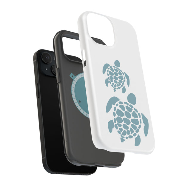 Hawaii Turtles Tough Cases For Apple iPhone (17, 16, 15, 14, 13, 12, 11, X, SE, 8, 7/ Air, Plus, Pro, Max, Mini, XR, XS), Print in USA