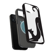 Cat Décor 1 Tough Cases For Apple iPhone (17, 16, 15, 14, 13, 12, 11, X, SE, 8, 7/ Air, Plus, Pro, Max, Mini, XR, XS), Print in USA
