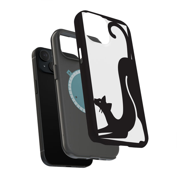 Cat Décor 1 Tough Cases For Apple iPhone (17, 16, 15, 14, 13, 12, 11, X, SE, 8, 7/ Air, Plus, Pro, Max, Mini, XR, XS), Print in USA