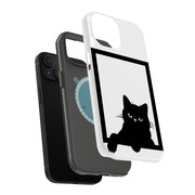 Cat Décor 2 Tough Cases For Apple iPhone (17, 16, 15, 14, 13, 12, 11, X, SE, 8, 7/ Air, Plus, Pro, Max, Mini, XR, XS), Print in USA