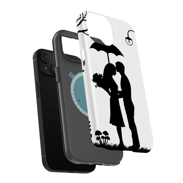 Loving Couple Tough Cases For Apple iPhone (17, 16, 15, 14, 13, 12, 11, X, SE, 8, 7/ Air, Plus, Pro, Max, Mini, XR, XS), Print in USA