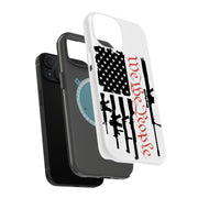 We People Gun 1 Tough Cases For Apple iPhone (17, 16, 15, 14, 13, 12, 11, X, SE, 8, 7/ Air, Plus, Pro, Max, Mini, XR, XS), Print in USA