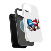 Puerto Boricua Tough Cases For Apple iPhone (17, 16, 15, 14, 13, 12, 11, X, SE, 8, 7/ Air, Plus, Pro, Max, Mini, XR, XS), Print in USA