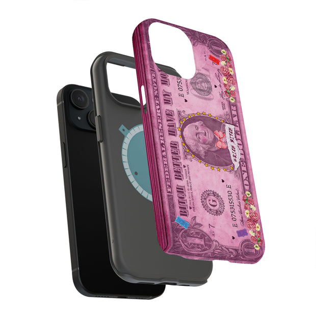 Rich Bitch Tough Cases For Apple iPhone (17, 16, 15, 14, 13, 12, 11, X, SE, 8, 7/ Air, Plus, Pro, Max, Mini, XR, XS), Print in USA