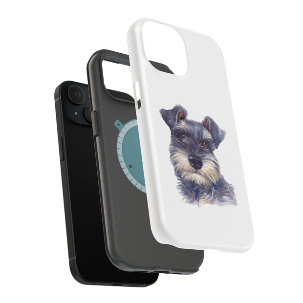 Dog Painting 7 Tough Cases For Apple iPhone (17, 16, 15, 14, 13, 12, 11, X, SE, 8, 7/ Air, Plus, Pro, Max, Mini, XR, XS), Print in USA