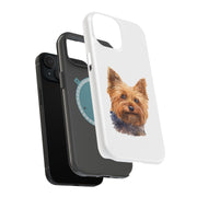 Dog Painting 9 Tough Cases For Apple iPhone (17, 16, 15, 14, 13, 12, 11, X, SE, 8, 7/ Air, Plus, Pro, Max, Mini, XR, XS), Print in USA
