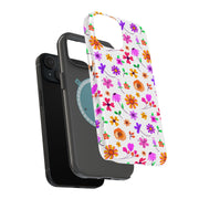 Flower 1 Tough Cases For Apple iPhone (17, 16, 15, 14, 13, 12, 11, X, SE, 8, 7/ Air, Plus, Pro, Max, Mini, XR, XS), Print in USA