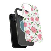 Flower 3 Tough Cases For Apple iPhone (17, 16, 15, 14, 13, 12, 11, X, SE, 8, 7/ Air, Plus, Pro, Max, Mini, XR, XS), Print in USA