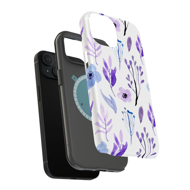 Flower 5 Tough Cases For Apple iPhone (17, 16, 15, 14, 13, 12, 11, X, SE, 8, 7/ Air, Plus, Pro, Max, Mini, XR, XS), Print in USA