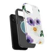 Flower 7 Tough Cases For Apple iPhone (17, 16, 15, 14, 13, 12, 11, X, SE, 8, 7/ Air, Plus, Pro, Max, Mini, XR, XS), Print in USA