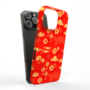 Lunar New Year Tough Cases For Apple iPhone (17, 16, 15, 14, 13, 12, 11, X, SE, 8, 7/ Air, Plus, Pro, Max, Mini, XR, XS), Print in USA