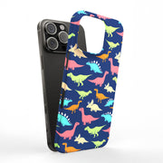 Dinosaur 1 Tough Cases For Apple iPhone (17, 16, 15, 14, 13, 12, 11, X, SE, 8, 7/ Air, Plus, Pro, Max, Mini, XR, XS), Print in USA