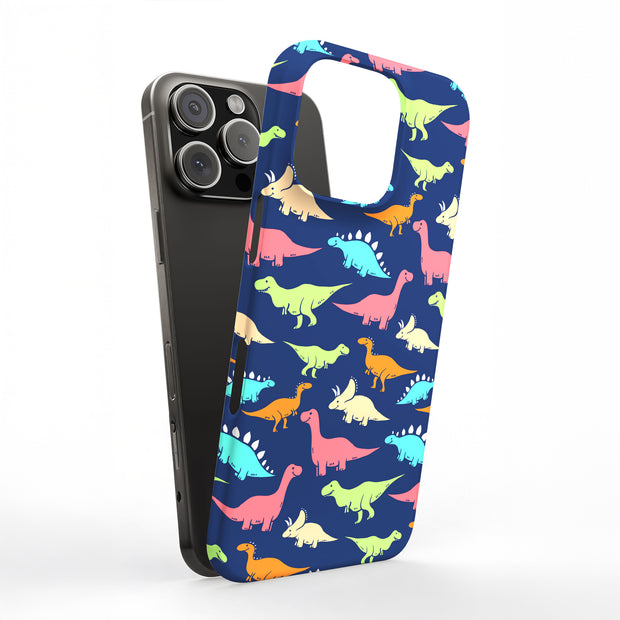 Dinosaur 1 Tough Cases For Apple iPhone (17, 16, 15, 14, 13, 12, 11, X, SE, 8, 7/ Air, Plus, Pro, Max, Mini, XR, XS), Print in USA